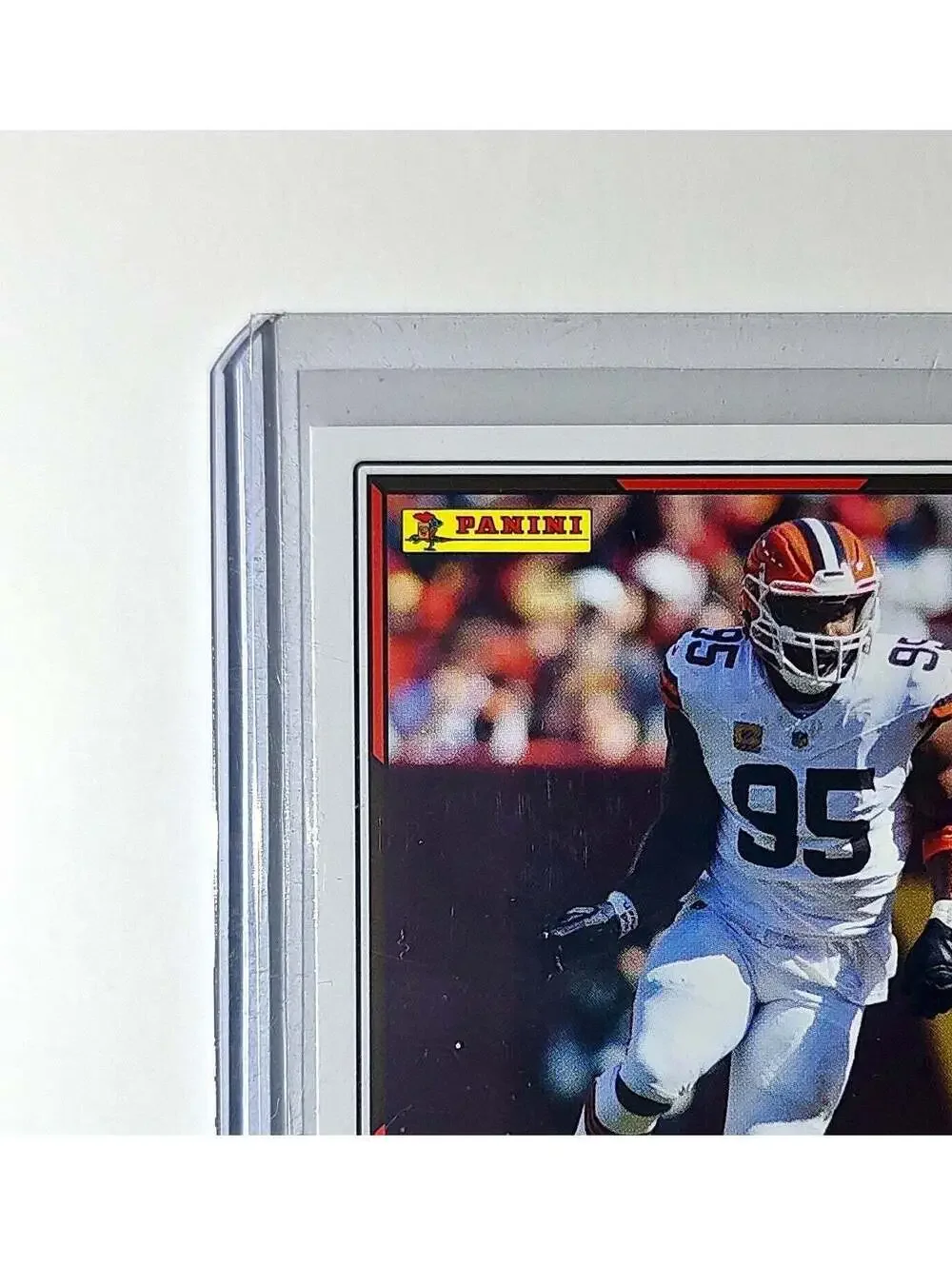 Myles Garrett 2025 Panini NFL #24 Sticker Card Cleveland Browns